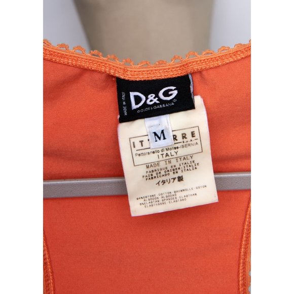 D&G Butterfly Tank, M, Dolce Gabbana Razor back tank, butterfly top - Picture 5 of 5